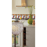 Chef's A Cooking Border Fat Chef Prepasted Wallpaper Kitchen Cafe Wall Decor