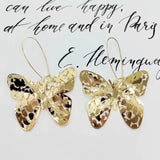 Exaggerated Hollow Butterfly Hoop Earrings Stunning Women Fashion Jewelry Accessories