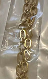 Chunky Stainless Steel Golden Link Chain Choker Necklace For Women Minimalist Jewelry