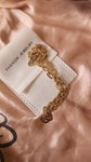 Chunky Stainless Steel Golden Link Chain Choker Necklace For Women Minimalist Jewelry
