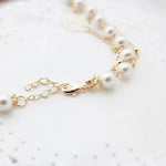 Layered Simulated Pearl Long Sweater Chain Necklace Elegant Women Fashion Jewelry Accessory