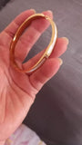 Women Layering Fashion Inlaid Zircon White Enamel Chic Gold Cuff Bracelet Bangle