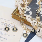 Trendy Gold Lion Head Pendant Necklace & Earring Set - Statement Fashion Jewelry