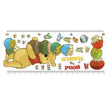 Pooh And Friends Peel and Stick Metric Growth Chart Wall Decals