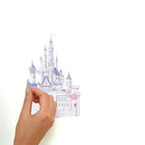 Princess Castle with Glitter Giant Wall Mural Decal Girls Room Decor Stickers
