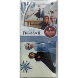 Frozen 2 II Peel & Stick 21 Wall Decals Girls Room Decor ELSA ANNA OLAF Stickers