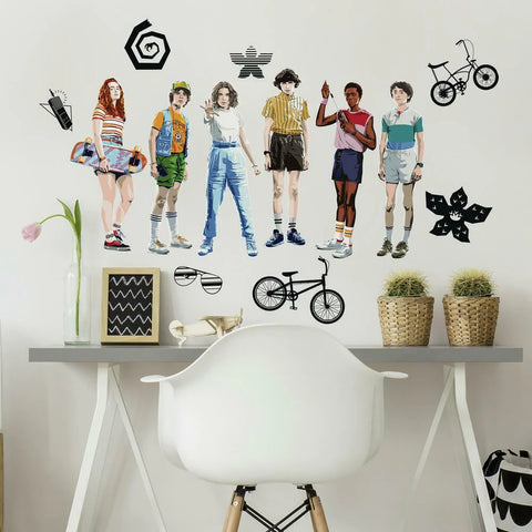 Stranger Things Movie Peel and Stick Wall Decals