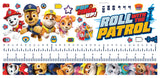 Paw Patrol Friends Growth Chart Peel and Stick Giant Wall Decals