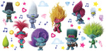 RMK5435SCS Trolls 3 Band Together with Glitter Wall Decals