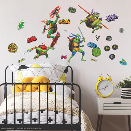 Teenage Ninja Turtles Mayhem Characters Peel & Stick Wall Decals