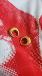 Smooth Metal Chunky Hoops Women Statement Earrings Punk Jewelry
