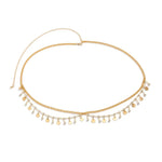 Golden Star Tassel Pendant Waist Belt Belly Chain for Women Summer Body Jewelry