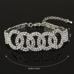 Elegant Trendy & Luxurious Women Fashion Wedding Jewelry Austrian Crystal Bracelet - EonShoppee