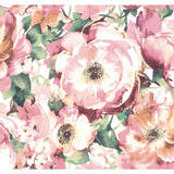 Watercolor Floral Peel & Stick Wallpaper Mural - EonShoppee