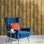 Light Brown Rustic Cabin Lodge Log Wallpaper CH7977 Prepasted Double Roll Bolt