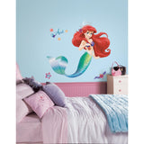 Roommates The Little Mermaid Peel & Stick Giant Wall Decals Girls Room Stickers - EonShoppee