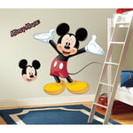 Disney Mickey Mouse Peel & Stick Giant Wall Decals - EonShoppee