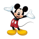 Disney Mickey Mouse Peel & Stick Giant Wall Decals - EonShoppee