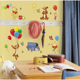 Disney WINNIE THE POOH 38 Peel & Stick Wall Stickers Tigger Eeyore Room Decor Decals - EonShoppee