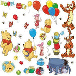 Disney WINNIE THE POOH 38 Peel & Stick Wall Stickers Tigger Eeyore Room Decor Decals - EonShoppee