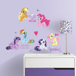 MY LITTLE PONY MOVIE 18 GLITTER Wall Decals STICKERS Ponies Horses Decor NEW - EonShoppee