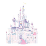 DISNEY PRINCESS CASTLE - Giant Wall Mural Decal Girls Room Decor Stickers - EonShoppee