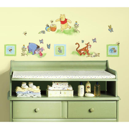 Disney Winnie The Pooh Peel And Stick Wall Decals - EonShoppee