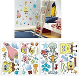 Spongebob Squarepants Peel And Stick Wall Decals - EonShoppee