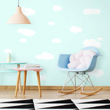 White Clouds Peel & Stick Wall Decals - EonShoppee