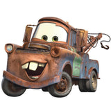 DISNEY MATER Giant Wall Decals Cars Tow Truck Stickers Movie Room Decor - EonShoppee