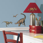 DINOSAURS Peel & Stick 16 Wall Stickers T-Rex Boys Room Decor Wall Decals - EonShoppee