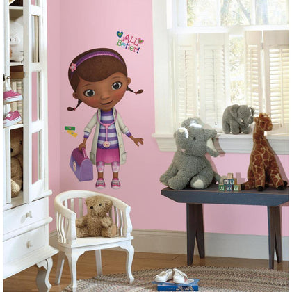 Disney Doc McStuffins Peel And Stick Wall Decals - EonShoppee
