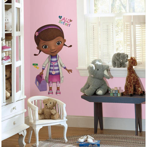 Disney Doc McStuffins Peel And Stick Wall Decals - EonShoppee
