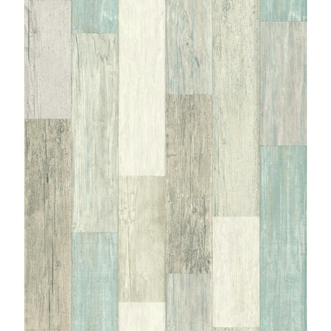 Coastal Weathered Plank Peel & Stick Wallpaper - EonShoppee