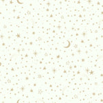 Twinkle Little Star Gold Peel & Stick Wallpaper - EonShoppee