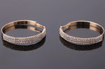Gold Plated 6cm Big Circle Wide Hoop Earrings for Women Party wear Fashion Jewelry Earrings
