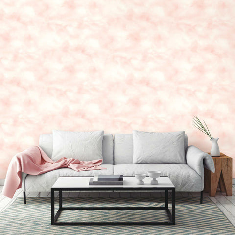 RoomMates Cloud Pink Peel & Stick Wallpaper - EonShoppee