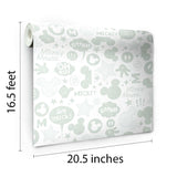 Mickey Mouse Icons Peel & Stick Wallpaper - EonShoppee
