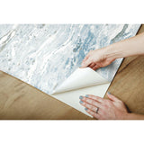 RoomMates Blue Marble Seas Peel & Stick Wallpaper - EonShoppee