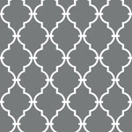 Grey Modern Trellis Peel & Stick Wallpaper - EonShoppee