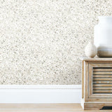 Terrazzo Black Colored Peel & Stick Wallpaper - EonShoppee