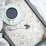 Terrazzo Black Colored Peel & Stick Wallpaper - EonShoppee