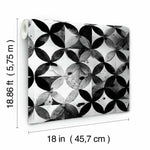 Paul Brent Moroccan Tile Peel & Stick Wallpaper - EonShoppee