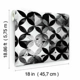 Paul Brent Moroccan Tile Peel & Stick Wallpaper - EonShoppee