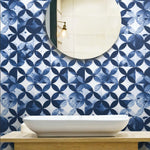 Paul Brent Moroccan Tile Peel & Stick Wallpaper - EonShoppee