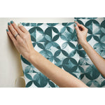 Paul Brent Moroccan Tile Peel & Stick Wallpaper - EonShoppee