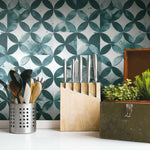 Paul Brent Moroccan Tile Peel & Stick Wallpaper - EonShoppee