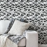 Paul Brent Watercolor Chevron Peel & Stick Wallpaper - EonShoppee