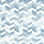 Paul Brent Watercolor Chevron Peel & Stick Wallpaper - EonShoppee