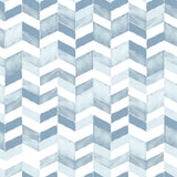 Paul Brent Watercolor Chevron Peel & Stick Wallpaper - EonShoppee
